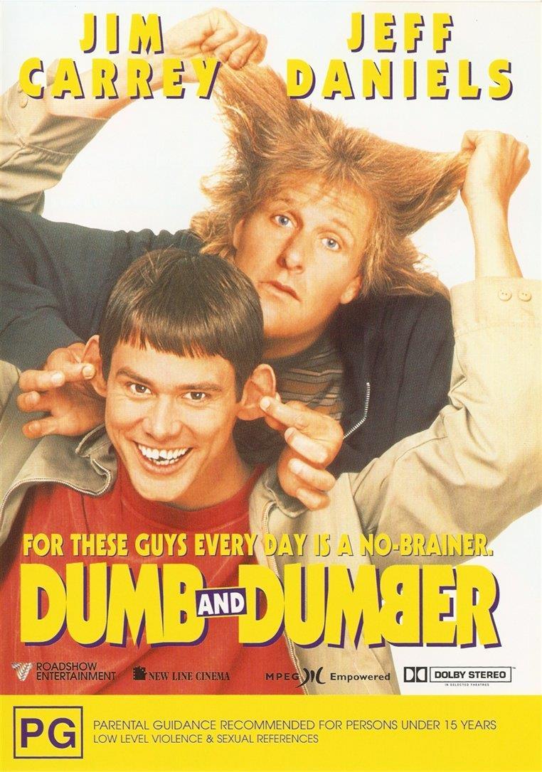 Dumb And Dumber (DVD, 1998) Excellent Condition Jim Carrey 15 hilarious quo...