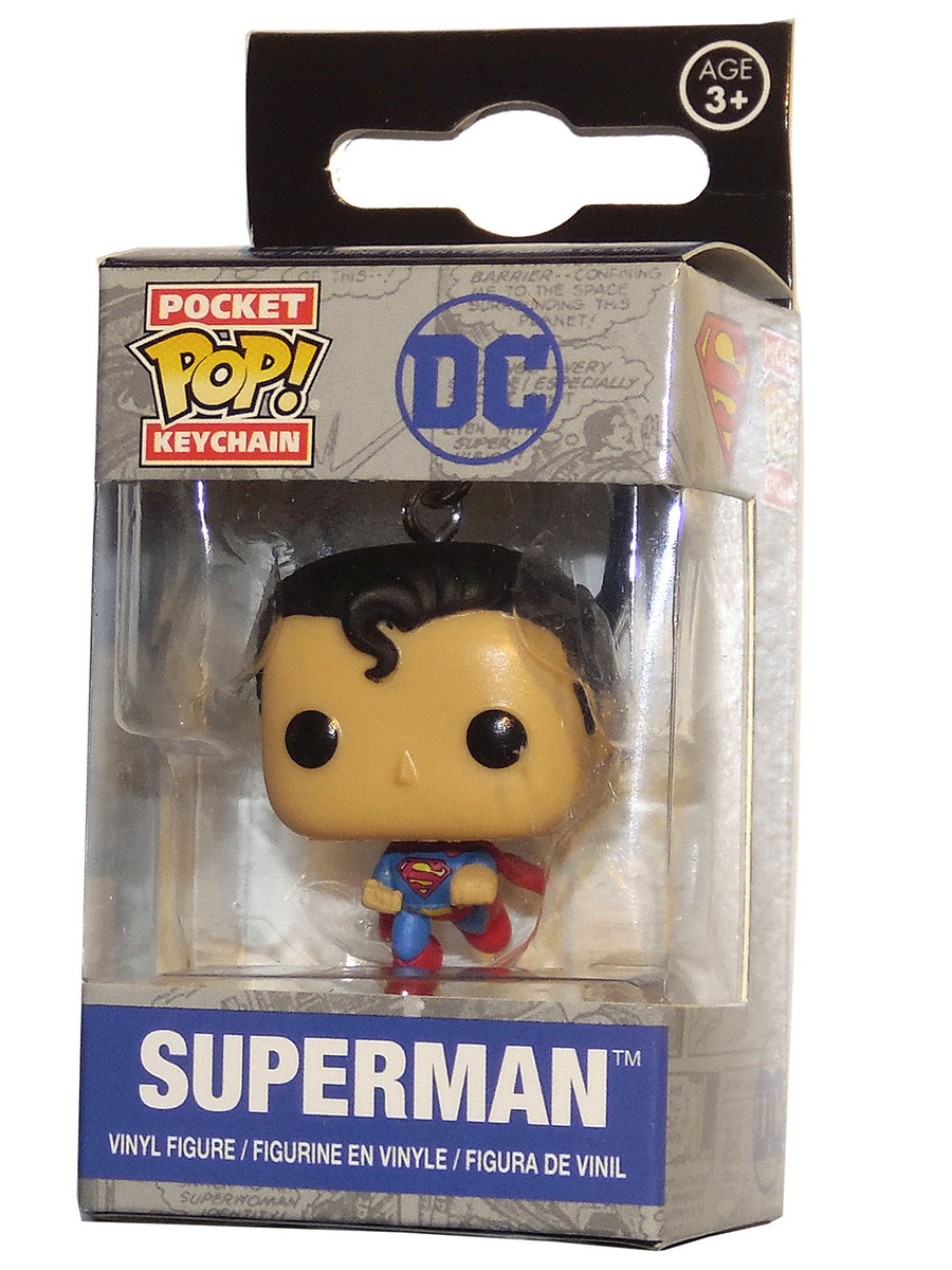 POCKET Keyring Superman DC Legion Of Collectors EXCLUSIVE Mint