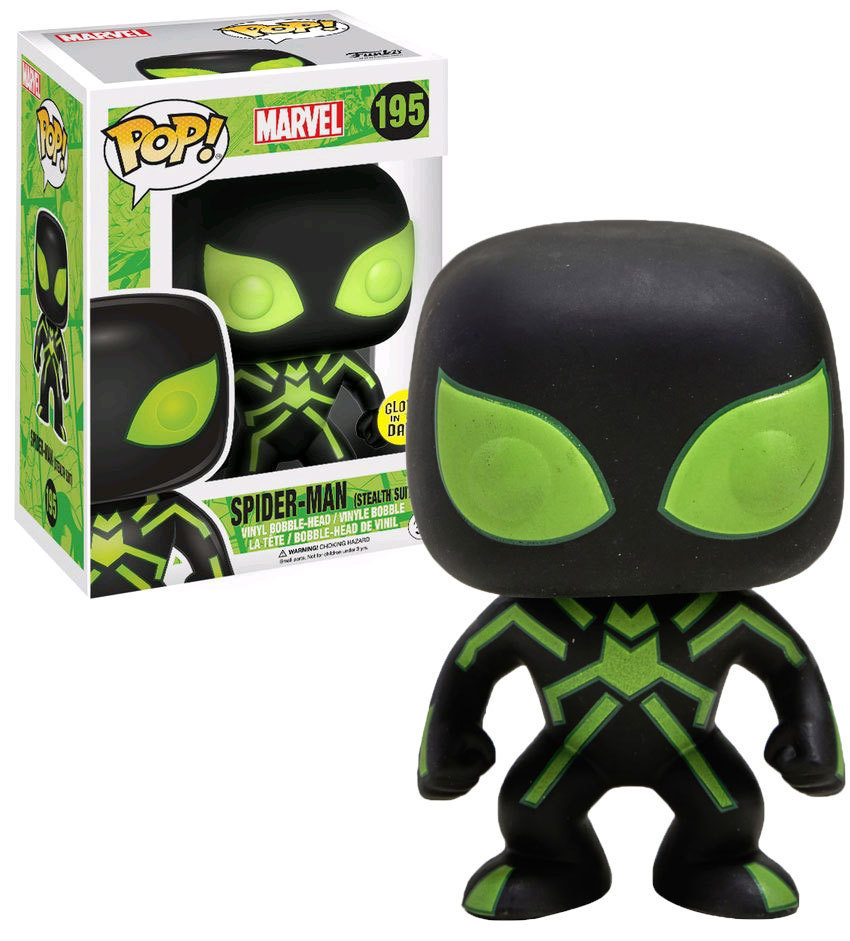 mcu spider man funko pop