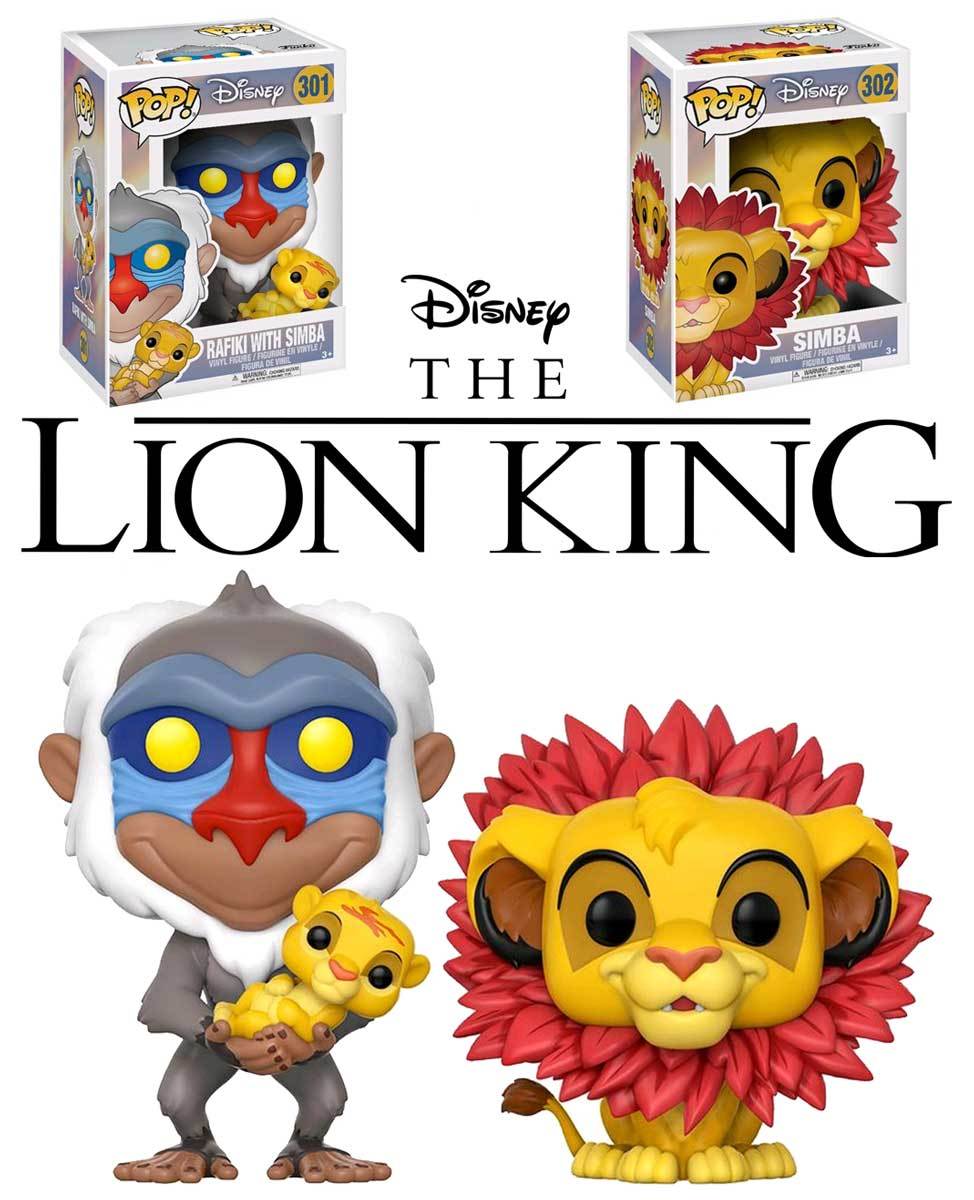 Funko POP Disney: Lion King - Rafiki holding baby Simba 