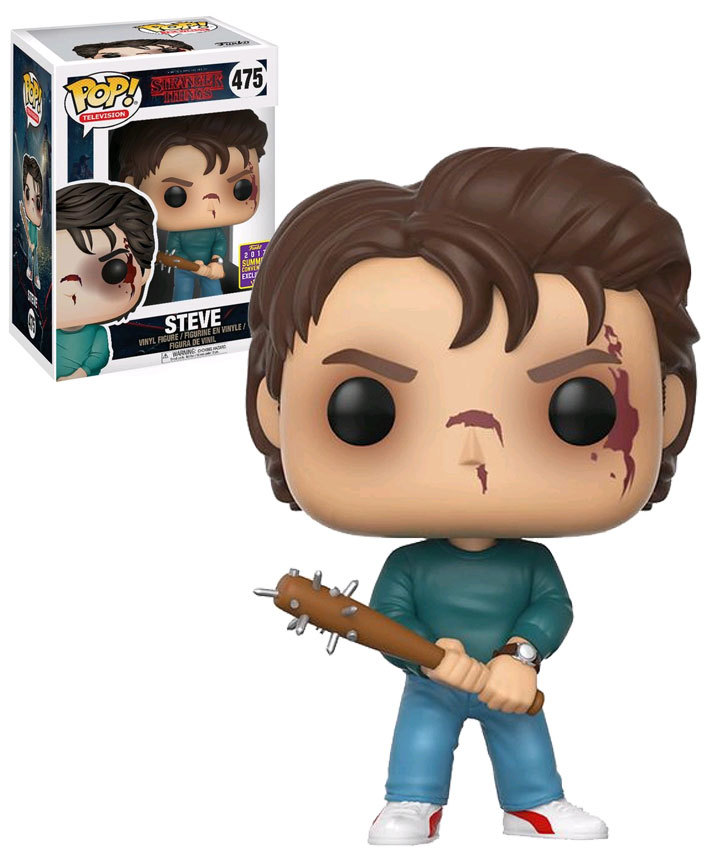 Funko POP! SDCC Comic-Con Exclusive Stranger Things #475 Steve New Mint