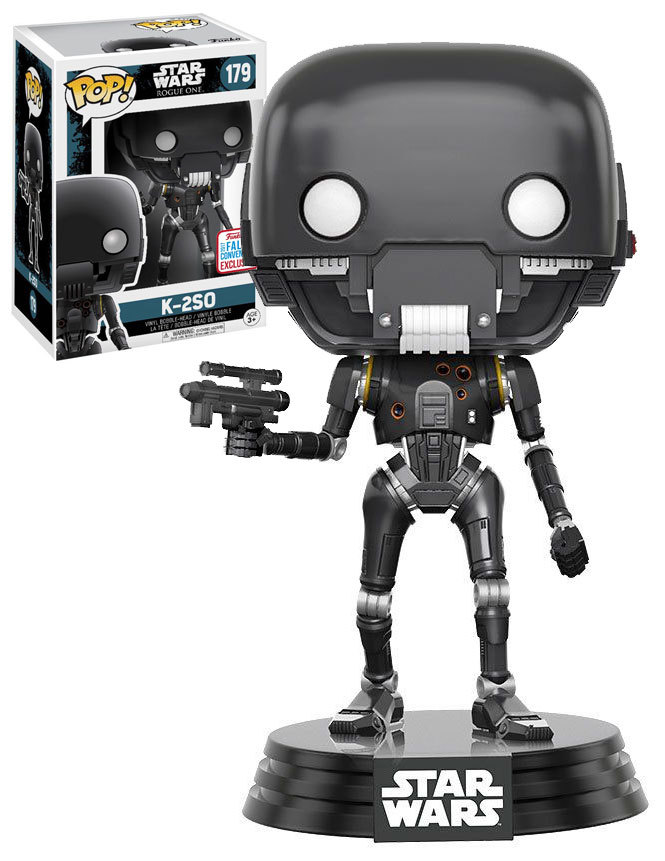 Funko Pop Star Wars Rogue One K-2so K2s0 179 NYCC 2017 Fall Convention for sale online 