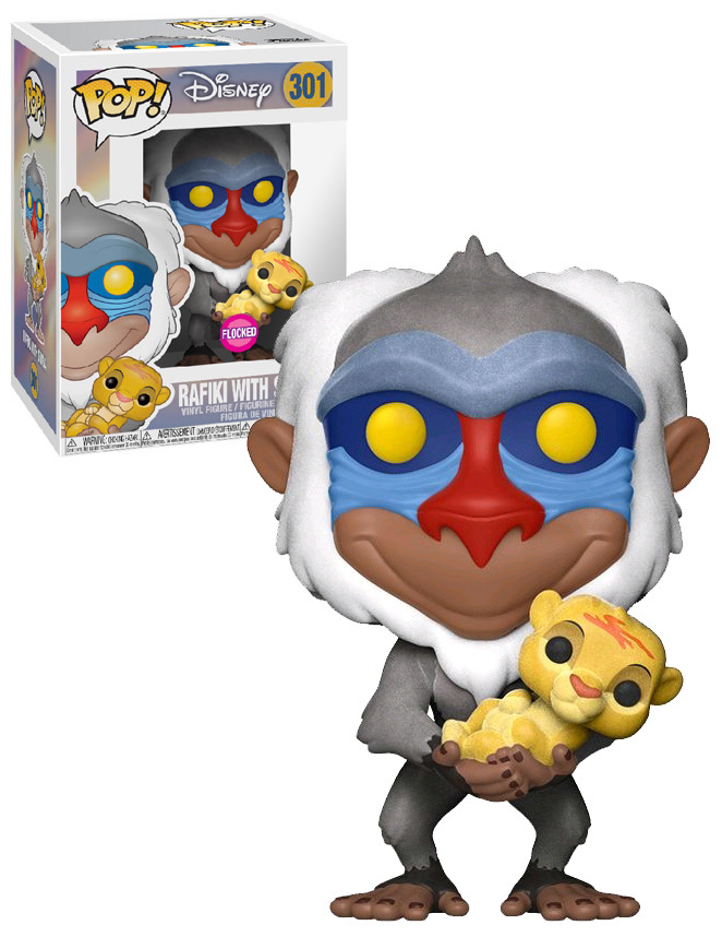 rafiki flocked funko pop