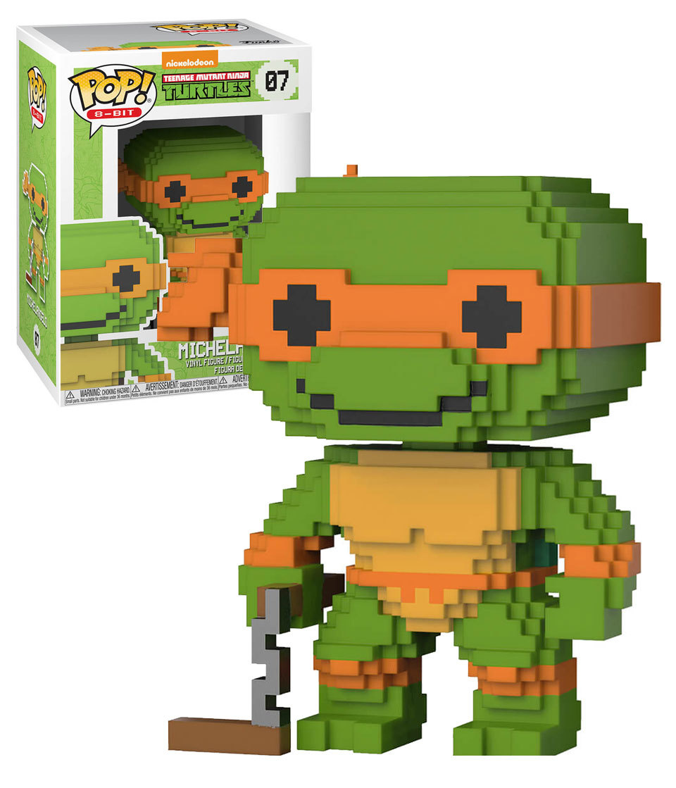 funko pop teenage mutant ninja turtles 8 bit