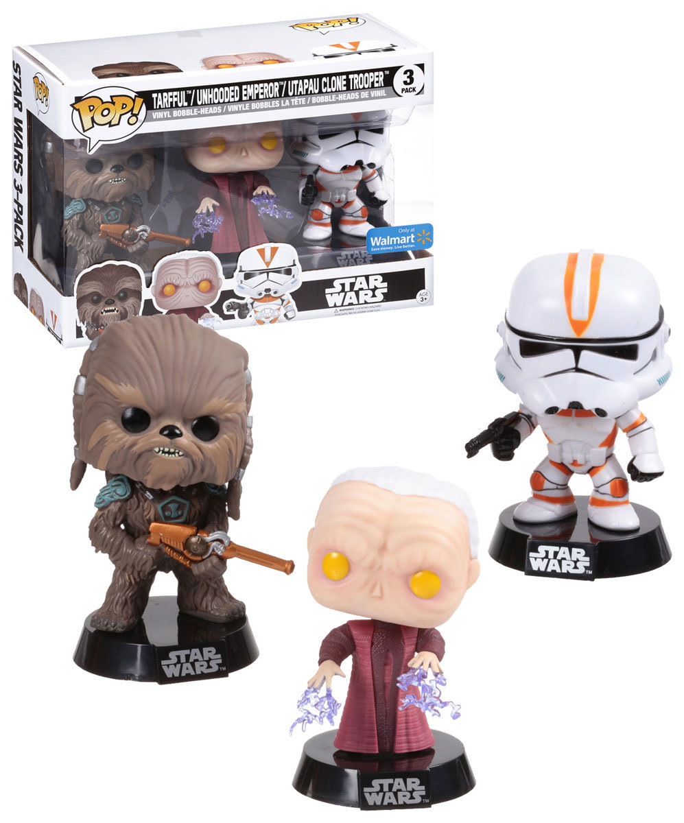 star wars 3 pack pop