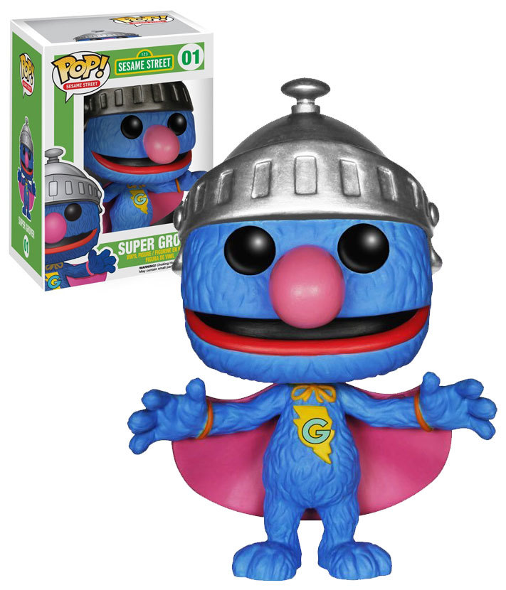 funko pop super grover flocked