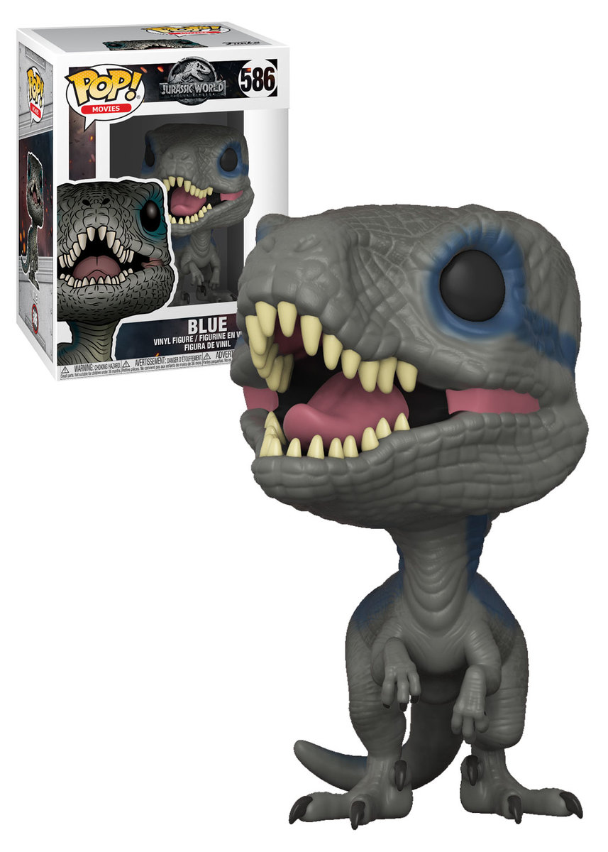 Funko POP! Jurassic 2: #586 Blue - New, Mint Condition