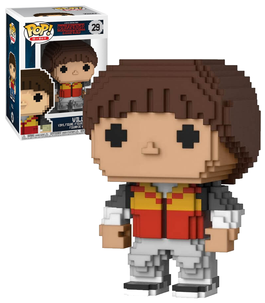 8 bit funko pop stranger things