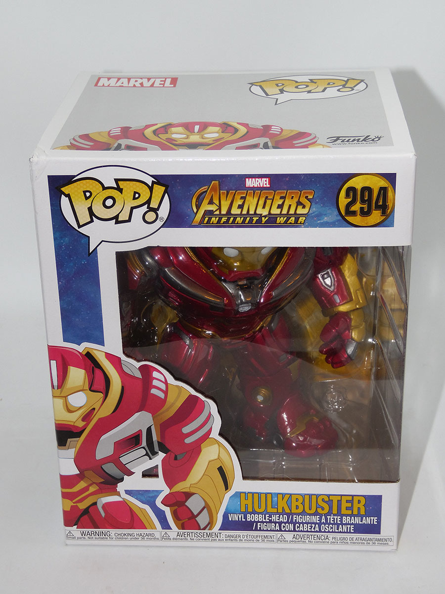 Marvel Avengers Infinity War New Hulkbuster #294 Funko Pop