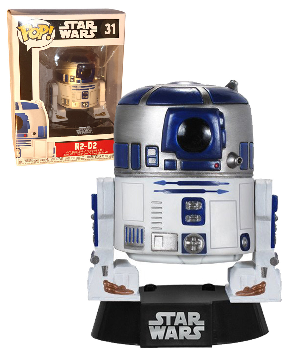 Funko POP! Star Wars 31 R2D2 (Black Box) New, Mint Condition