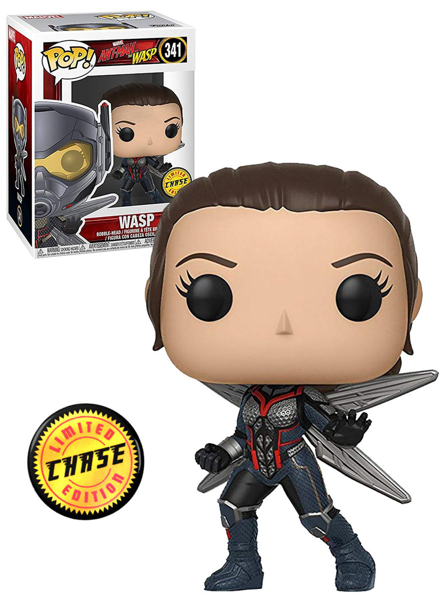 Funko Pop The Wasp Unmasked Ant-man Marvel Chase Limited Edition Figure #341 for sale online 