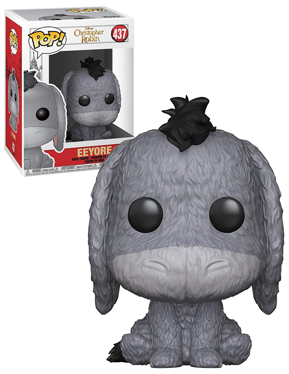 eeyore flocked funko pop