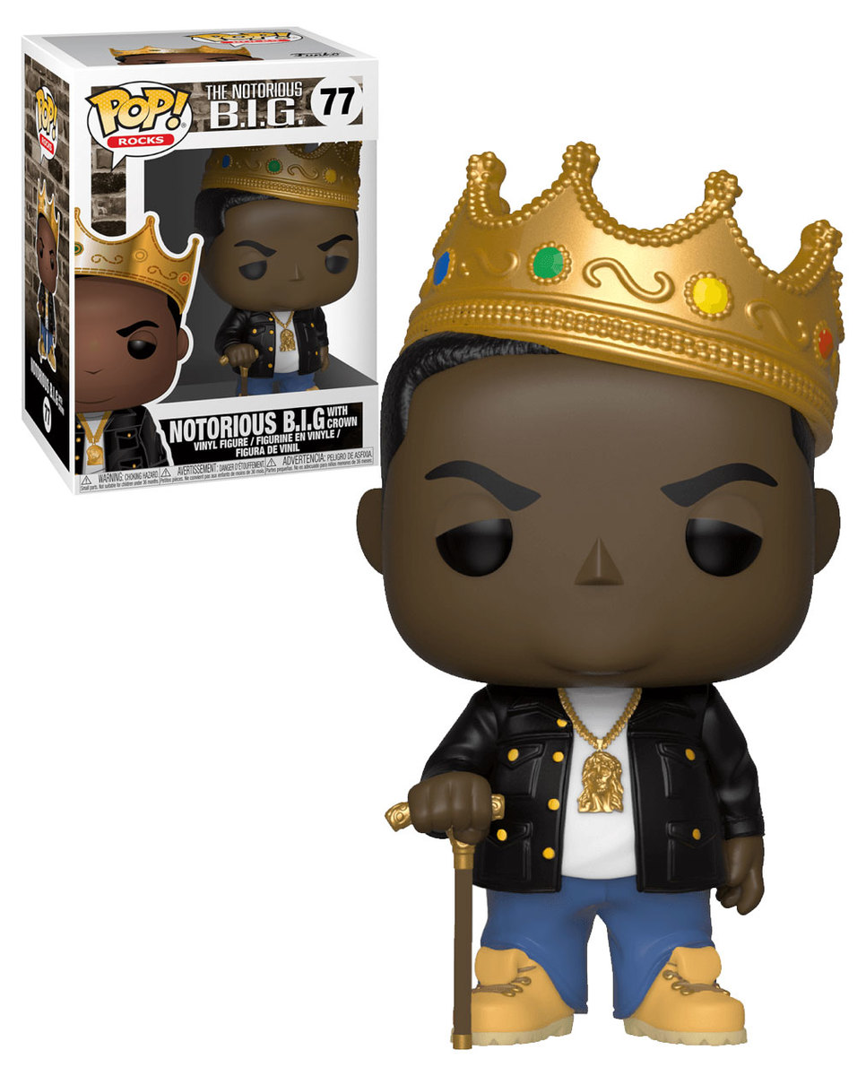 With Crown - New Details about  / Funko POP Mint Condition Rocks #77 Notorious B.I.G.