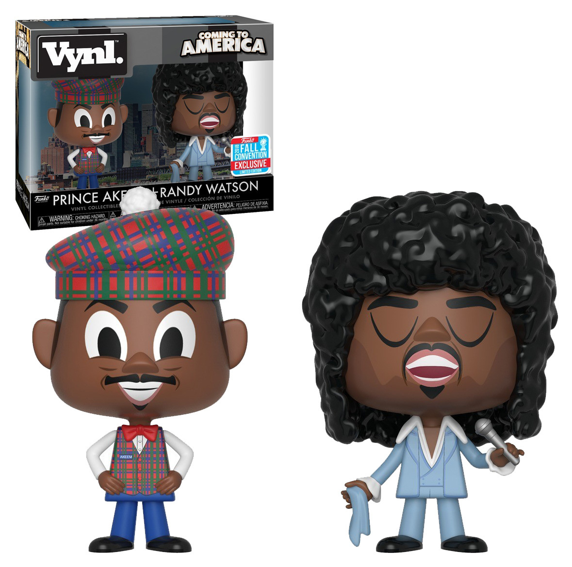Funko Vynl. Coming To America Prince Akeem Randy Watson 2 Pack