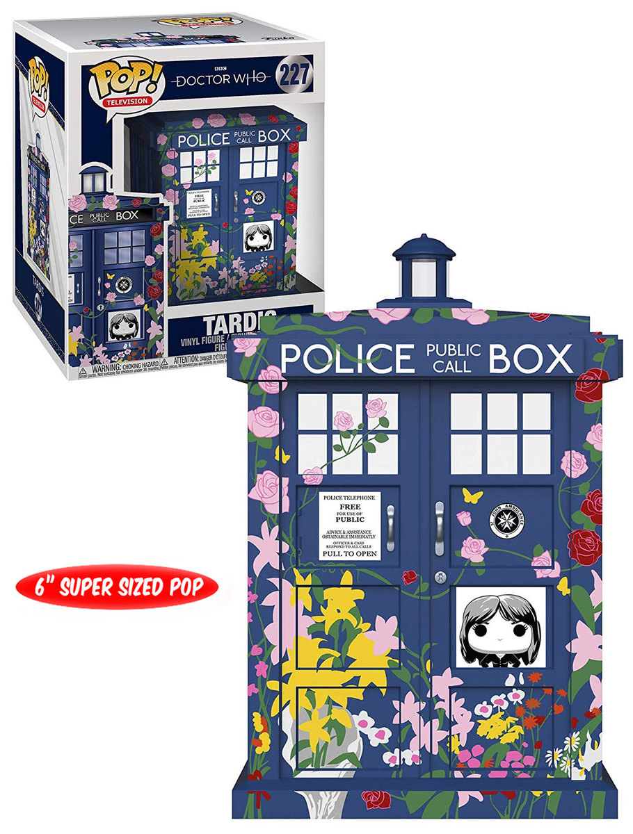 figurine pop doctor who tardis