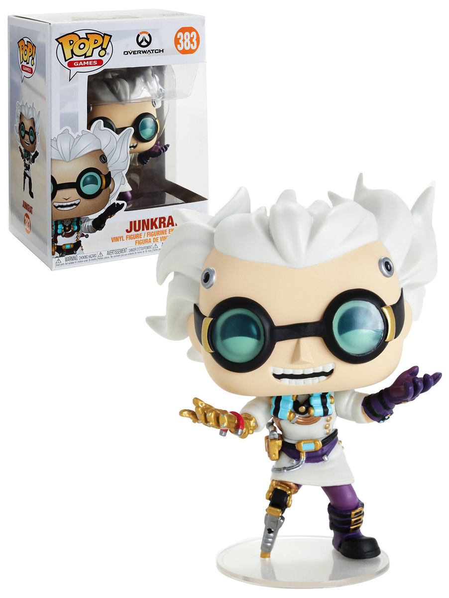 Funko POP Games Overwatch 383 Junkrat Dr. Junkenstein New Mint Condition