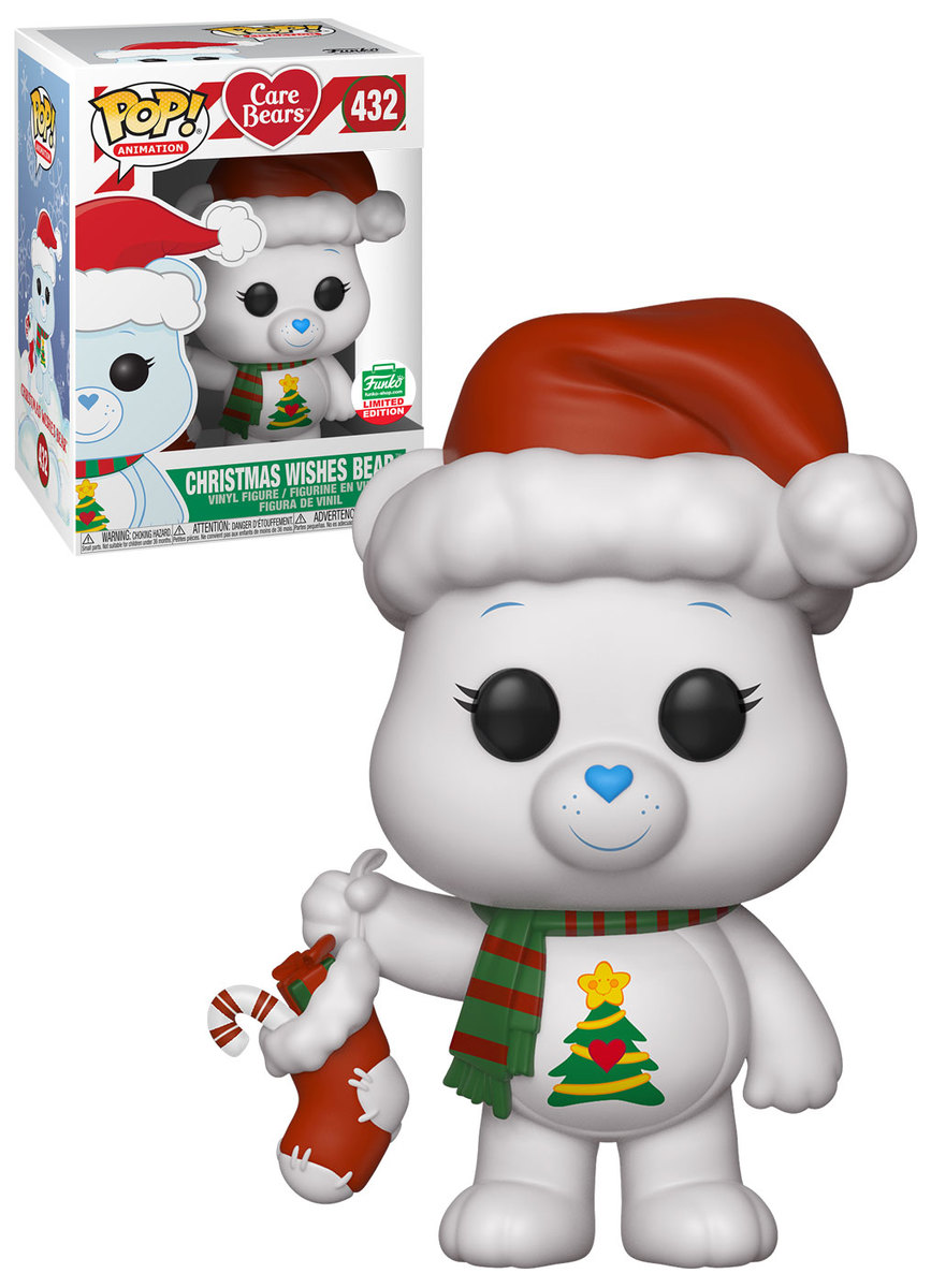 Funko Pop Animation Care Bears 432 Christmas Wishes Bear Funko Shop Limited Exclusive New Mint