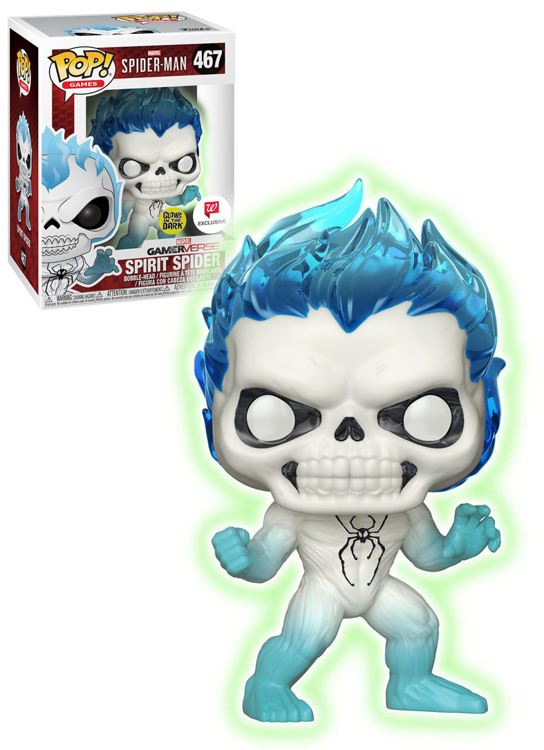 blue spirit funko pop glow in the dark