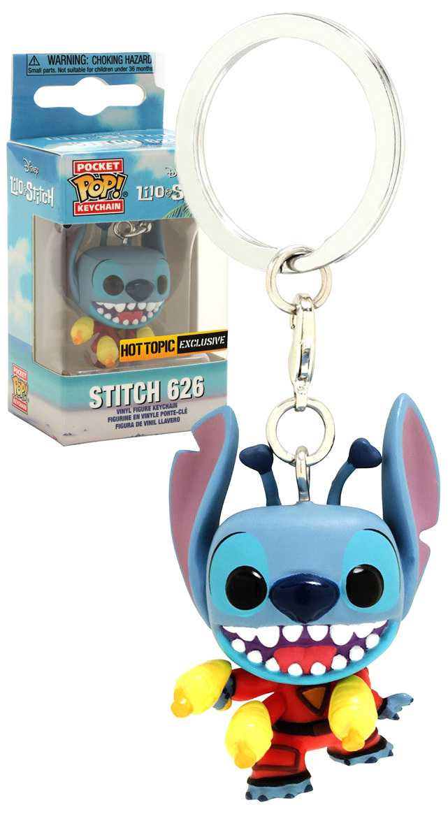 Porte clés pop Stitch- Funko Stitch Disney - Pocket Pop!