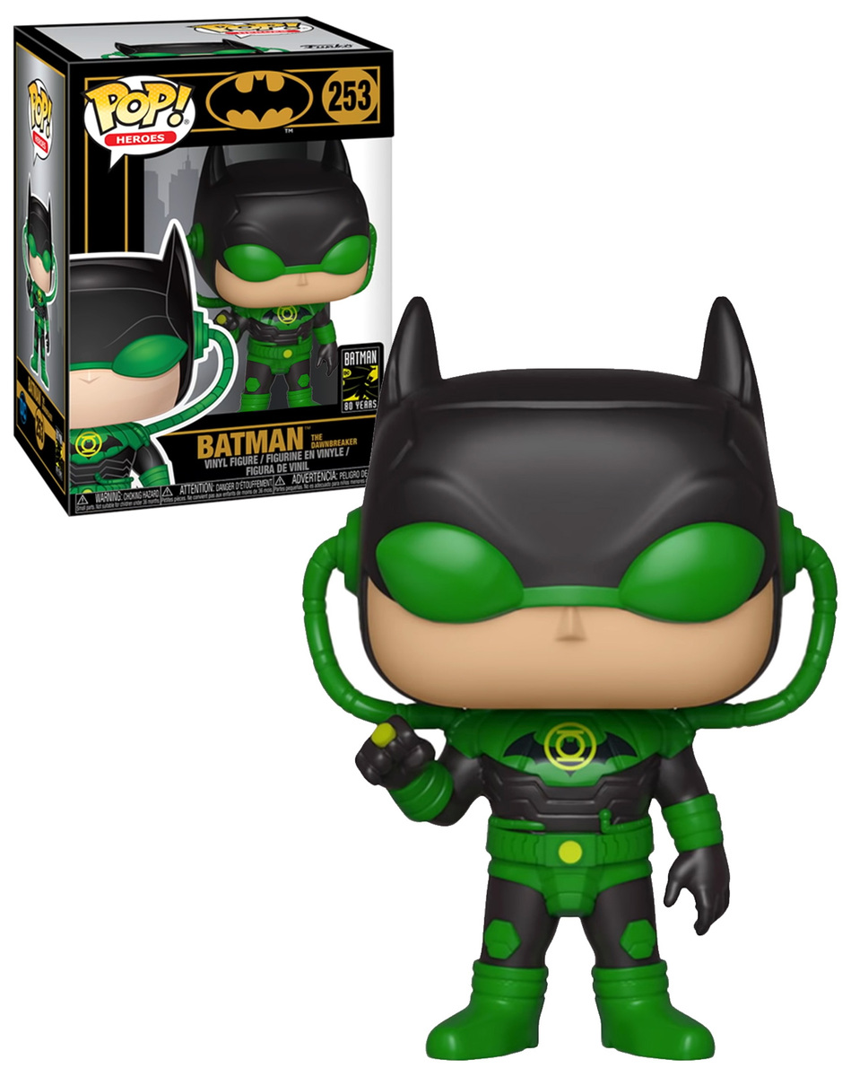 Funko POP Heroes Batman 80 Years 253 Batman The Dawnbreaker New Mint Condition