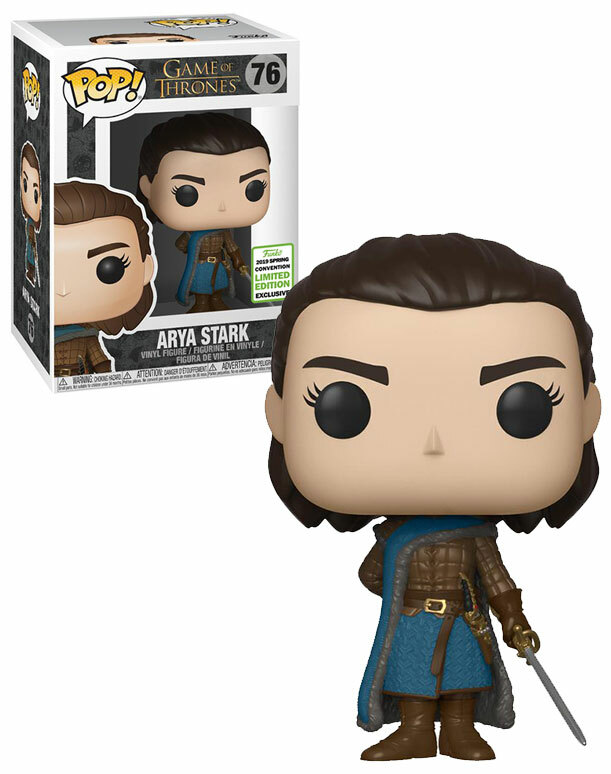 Funko Pop Arya Stark 76 ECCC 2019 Game of thrones Limited Special Edition 