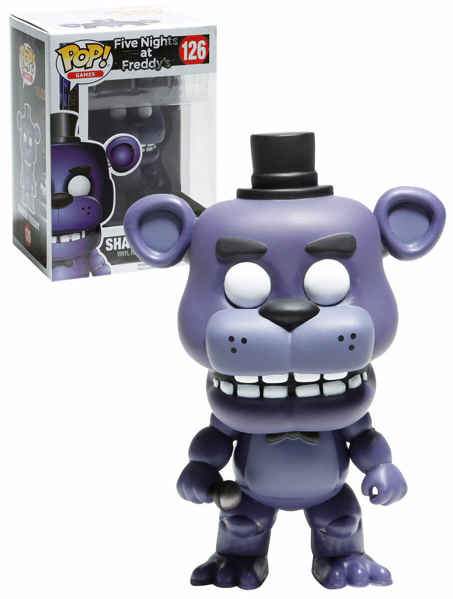 Funko Official Five Nights At Freddy's 6 Limited Edition Shadow Freddy  Bear - 15.24 cm - Official Five Nights At Freddy's 6 Limited Edition Shadow  Freddy Bear . shop for Funko products