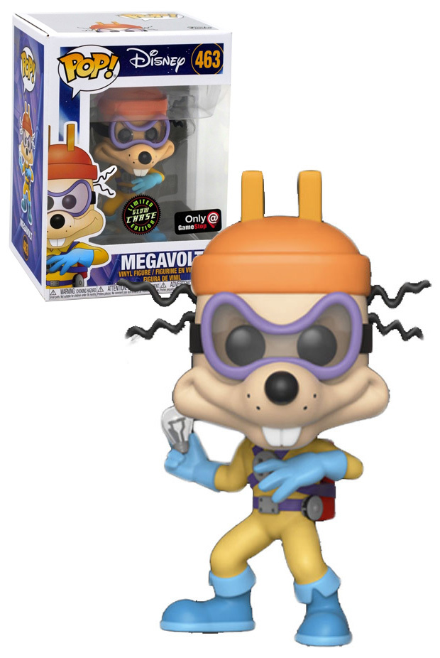 Funko POP Disney 463 Megavolt Limited Edition Glow Chase