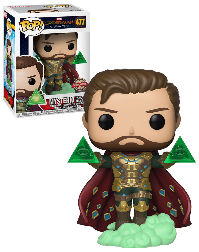 Funko POP! Marvel Spider-Man Far From Home #477 Mysterio ...