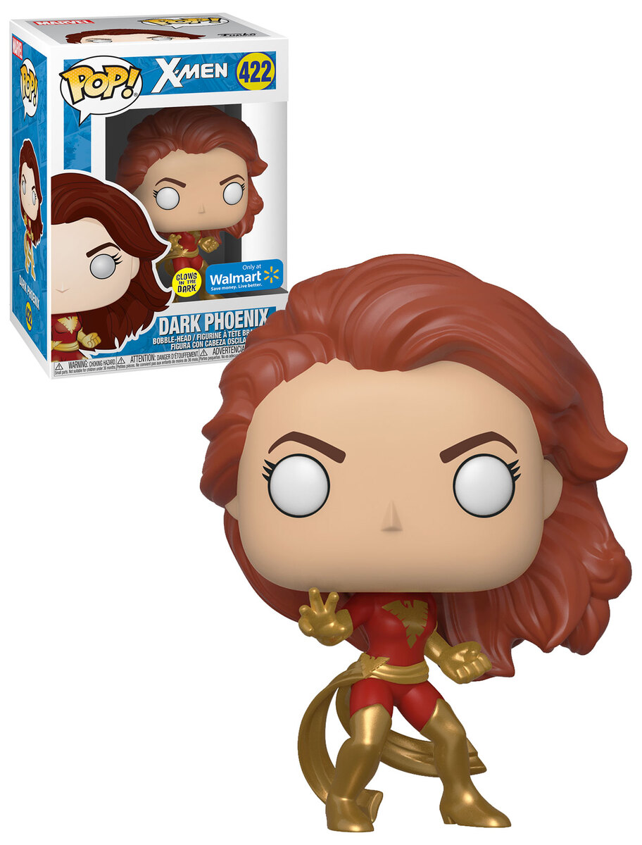 dark phoenix glow in the dark pop