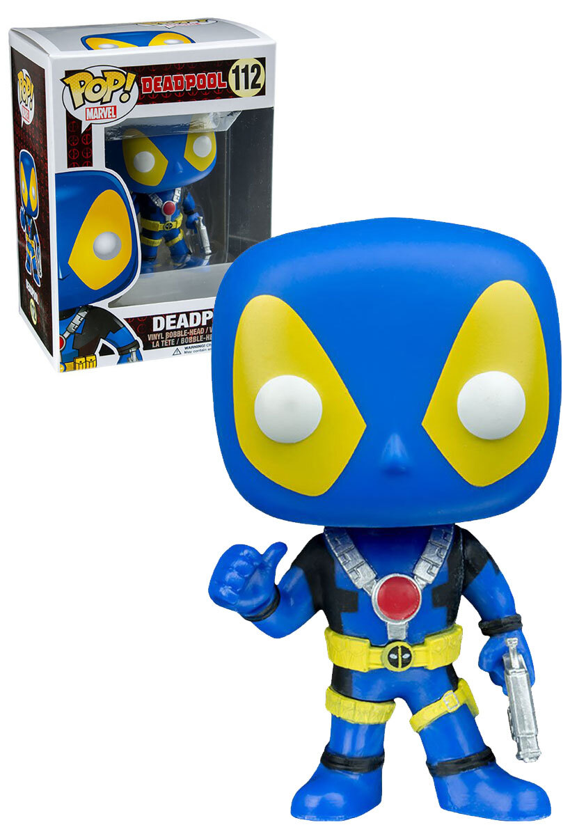 blue deadpool funko pop