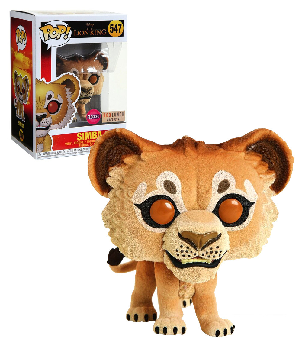 In Stock Q3) Funko Pop! Disney The Lion King Simba (Flocked) (Funko H–  First Form Collectibles