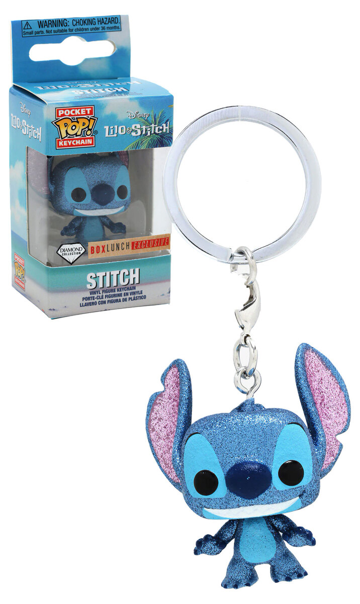 Porte clés pop Stitch- Funko Stitch Disney - Pocket Pop!