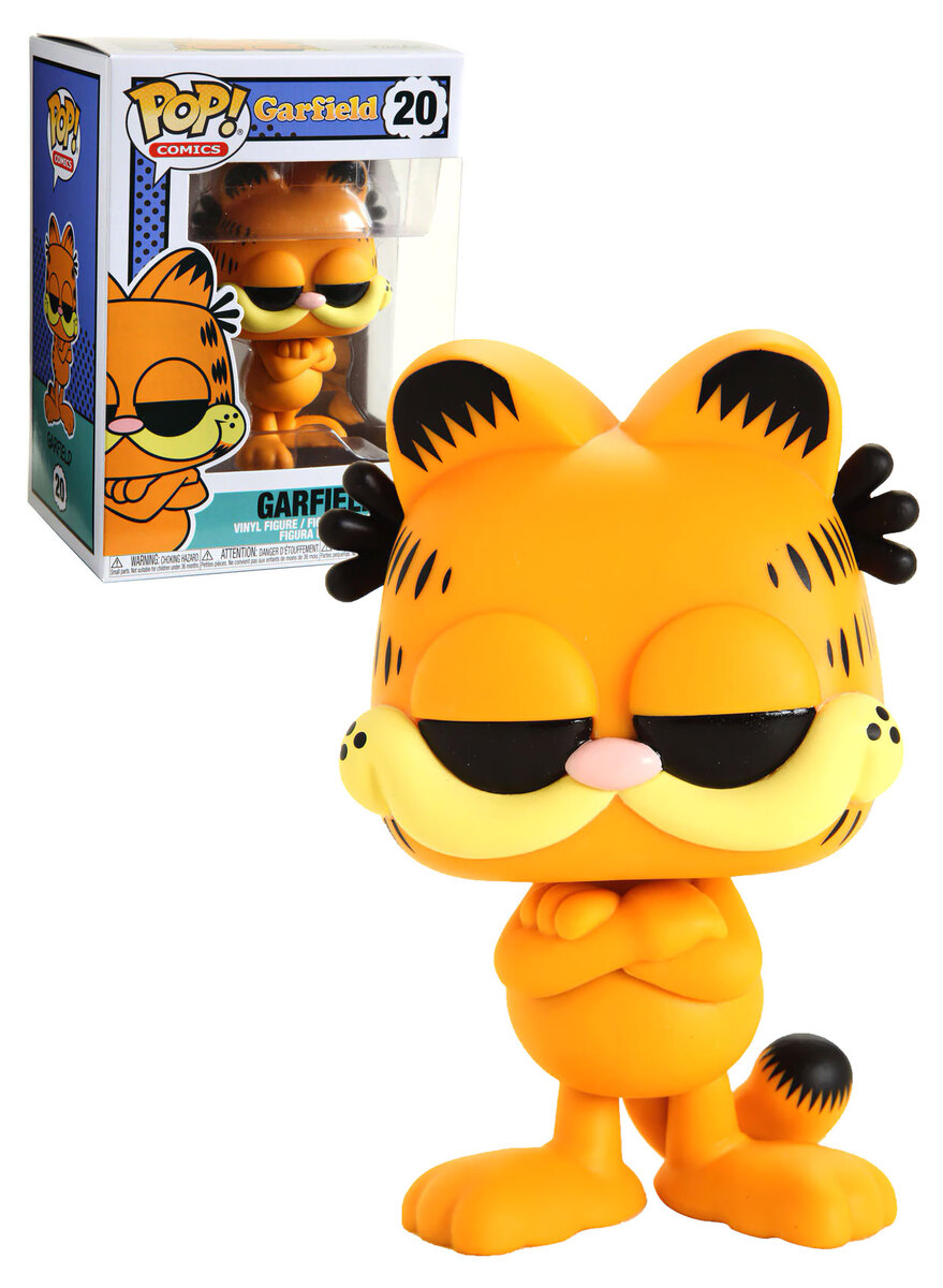 Funko Pop! Comics: Garfield Con Tazza – Figura In Vinile Da Collezione 9,5 Cm – Regalo Ufficiale