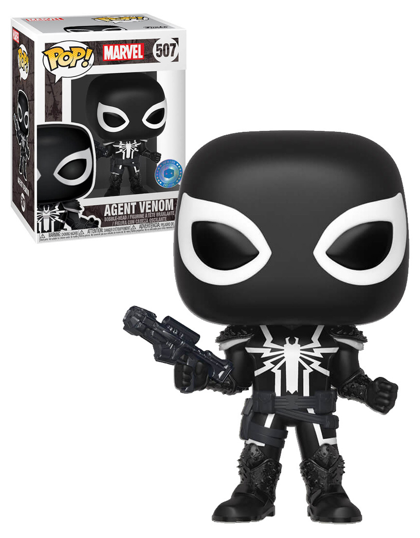 agent venom pop in a box