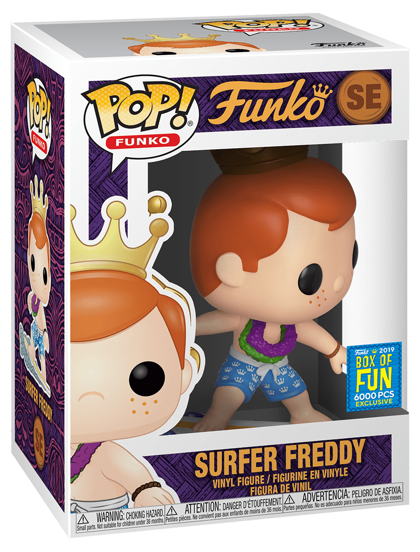 Funko POP! SE Freddy Funko (Surfer Freddy) - 2019 Fundays Box Of Fun (SDCC) Limited Edition 6000 pcs