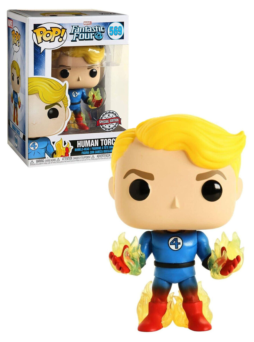 human torch funko