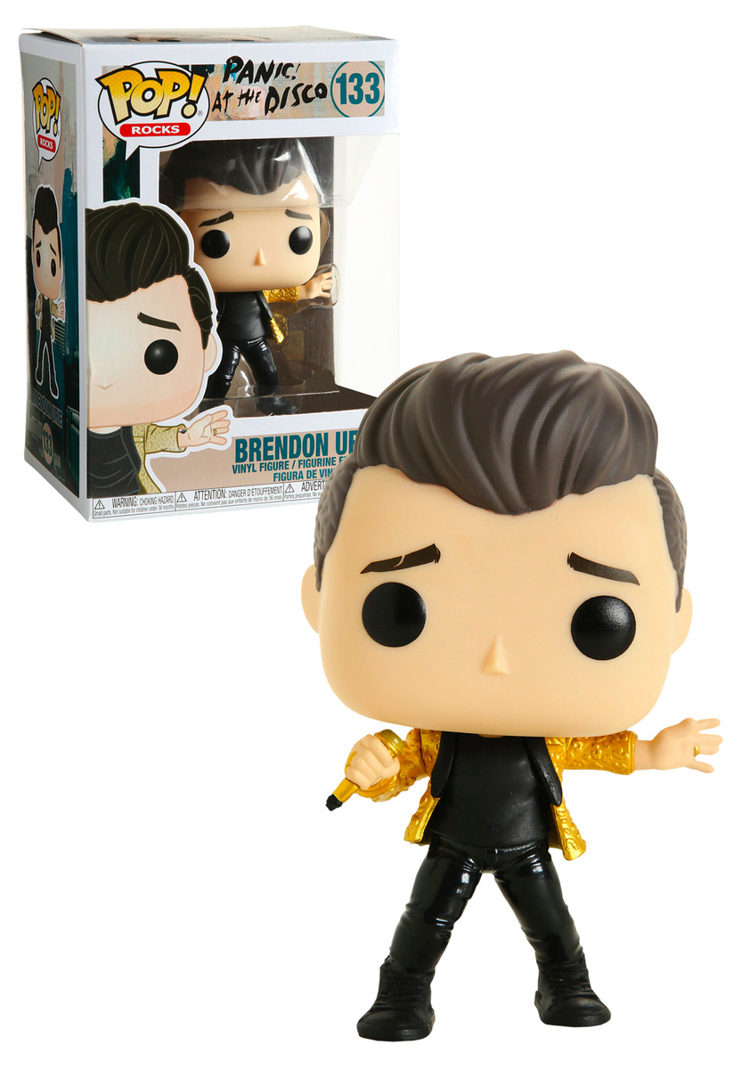 Funko POP! Rocks Panic At The Disco #133 Brendon Urie - New 