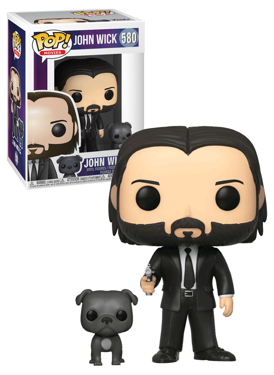 Limited Edition Funko Pop 387# John Wick Chapter Action Figure Toys Kids Gift 
