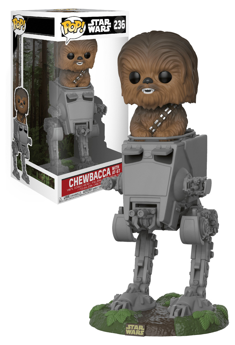Star Wars Chewbacca with AT-ST #236 Funko Pop 