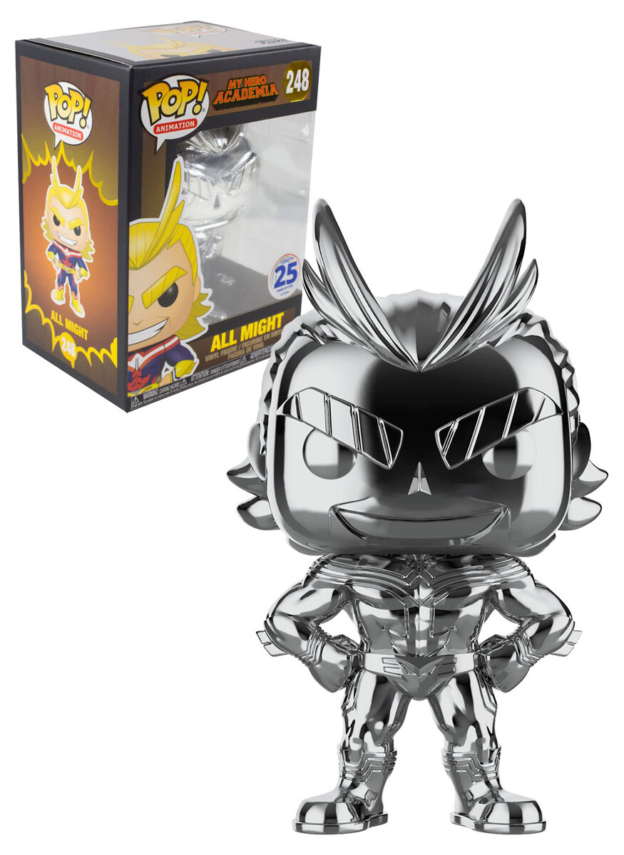 Funko POP Animation My Hero Academia 248 All Might Chrome