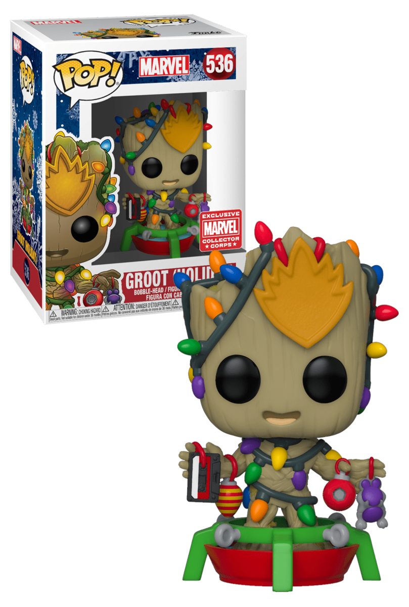 Funko POP Marvel Vinyl Figure #1194: I Am Groot - Groot With Grunds