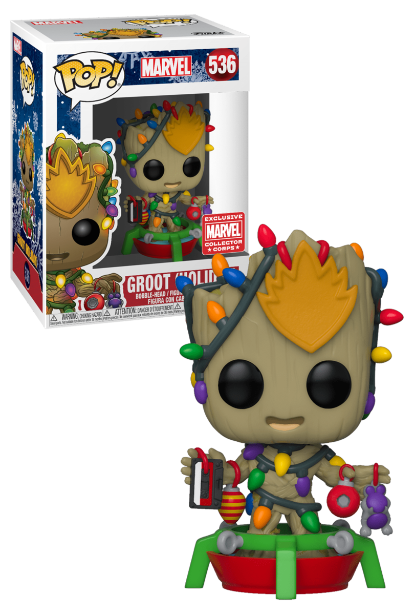 Funko POP! Marvel 80 Years 536 Groot (Holiday
