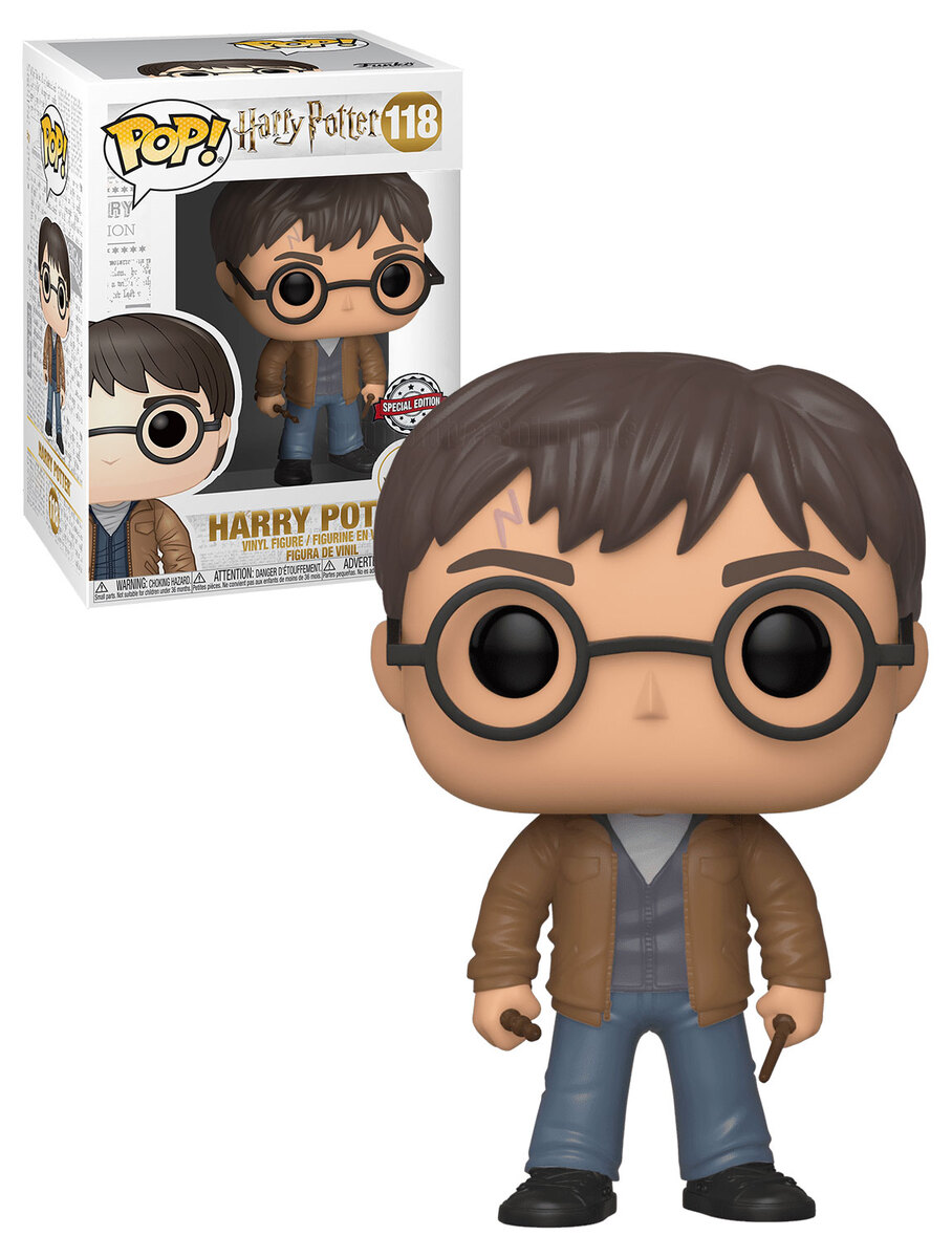 Funko POP! Harry Potter #118 Harry With Two Wands - Mint Condition
