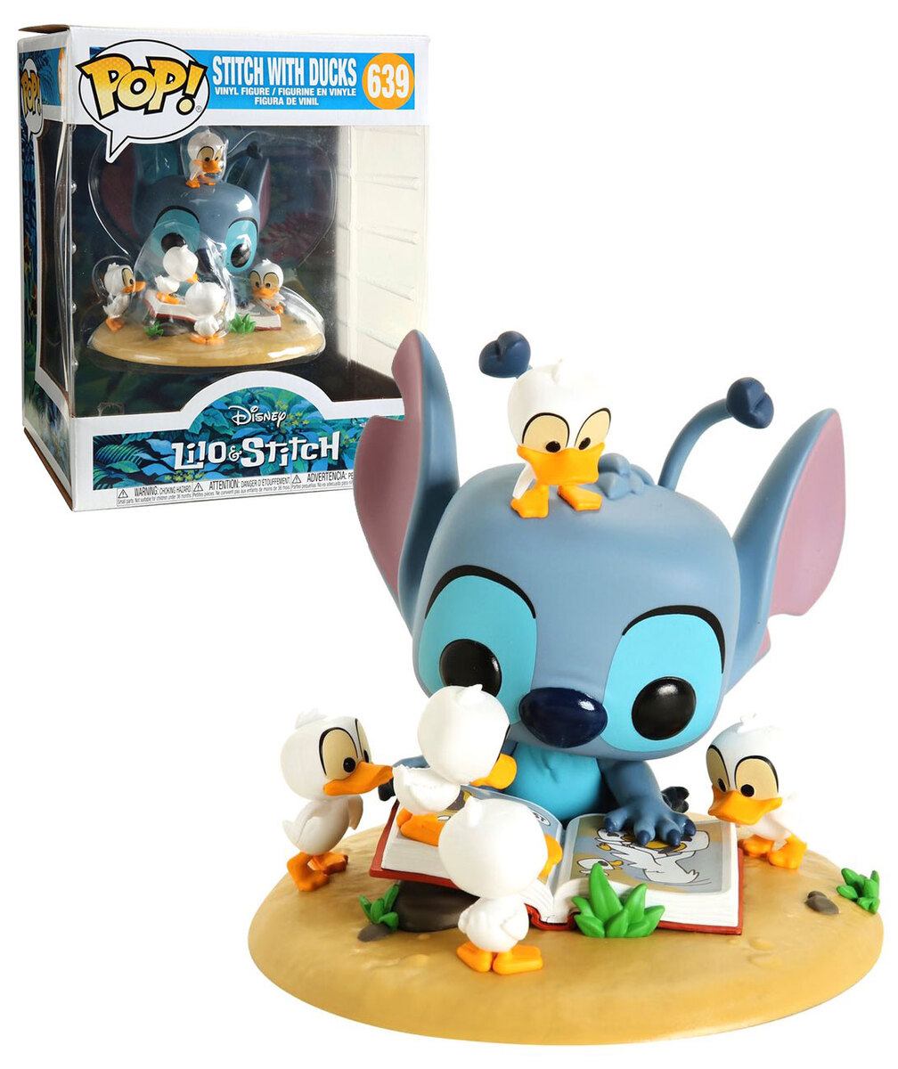 Funko POP! Disney Stitch with Ducks Vinyl Figure 