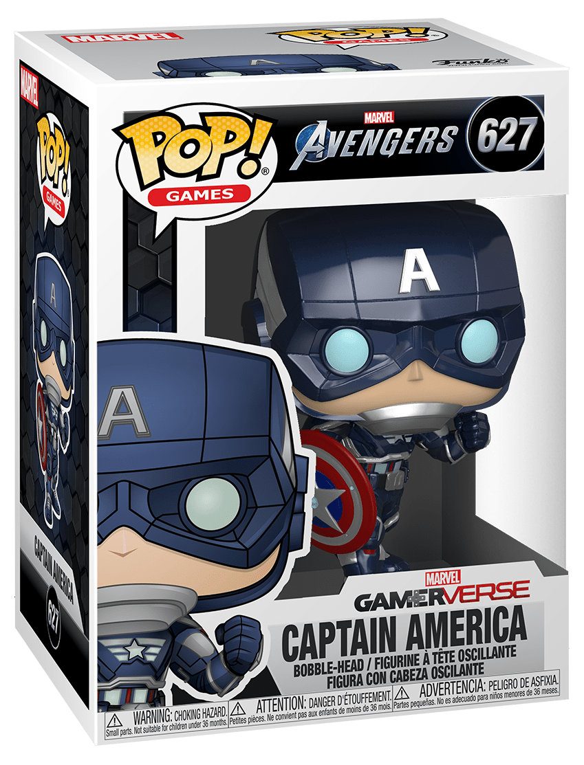 marvel funko pop captain america