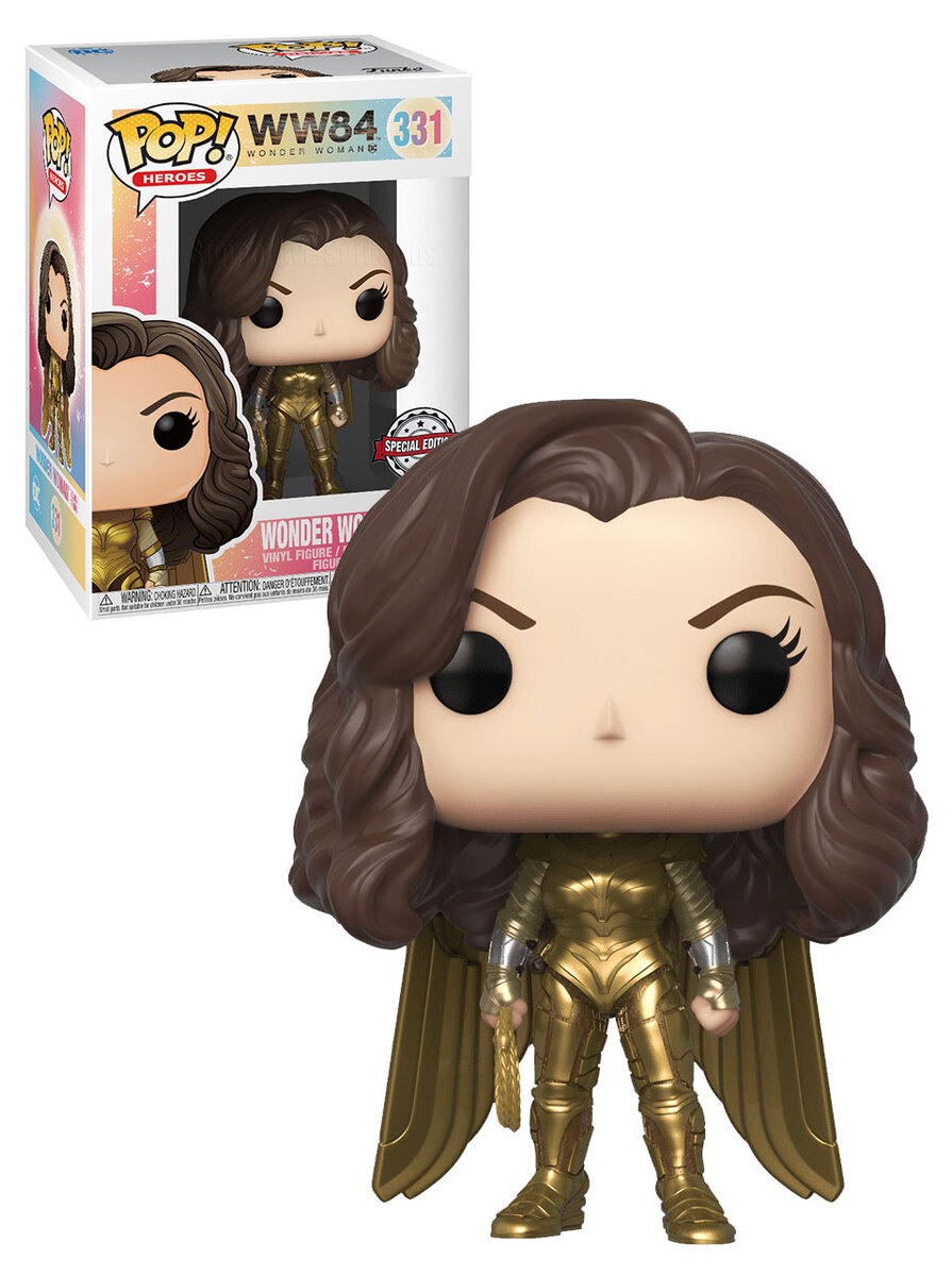 wonder woman golden armor pop
