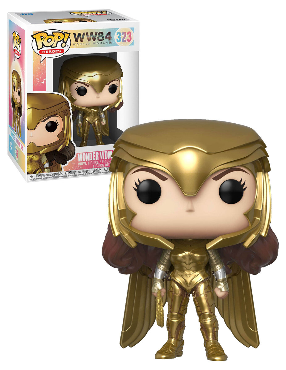 【正規品】 Funko Pop! Heroes WW84 #323 Wonder Woman (Golden Armour) POP アメコミ