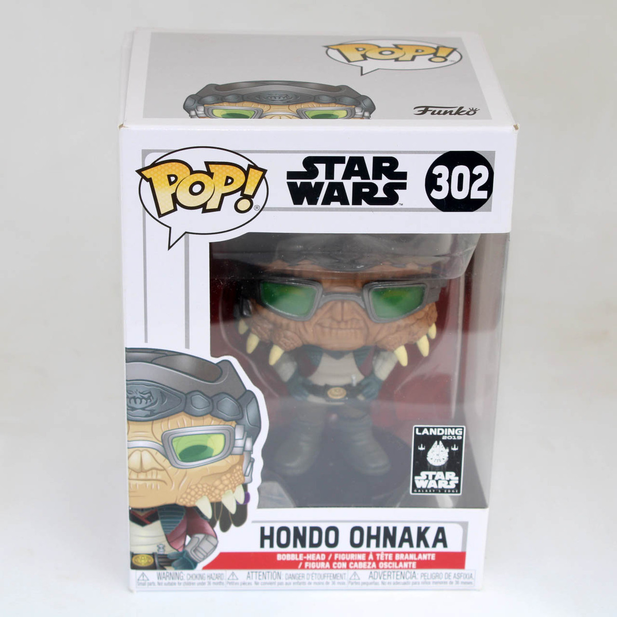 Protector Funko Pop Disney Star Wars Galaxy’s Edge Hondo Ohnaka #302 Figure