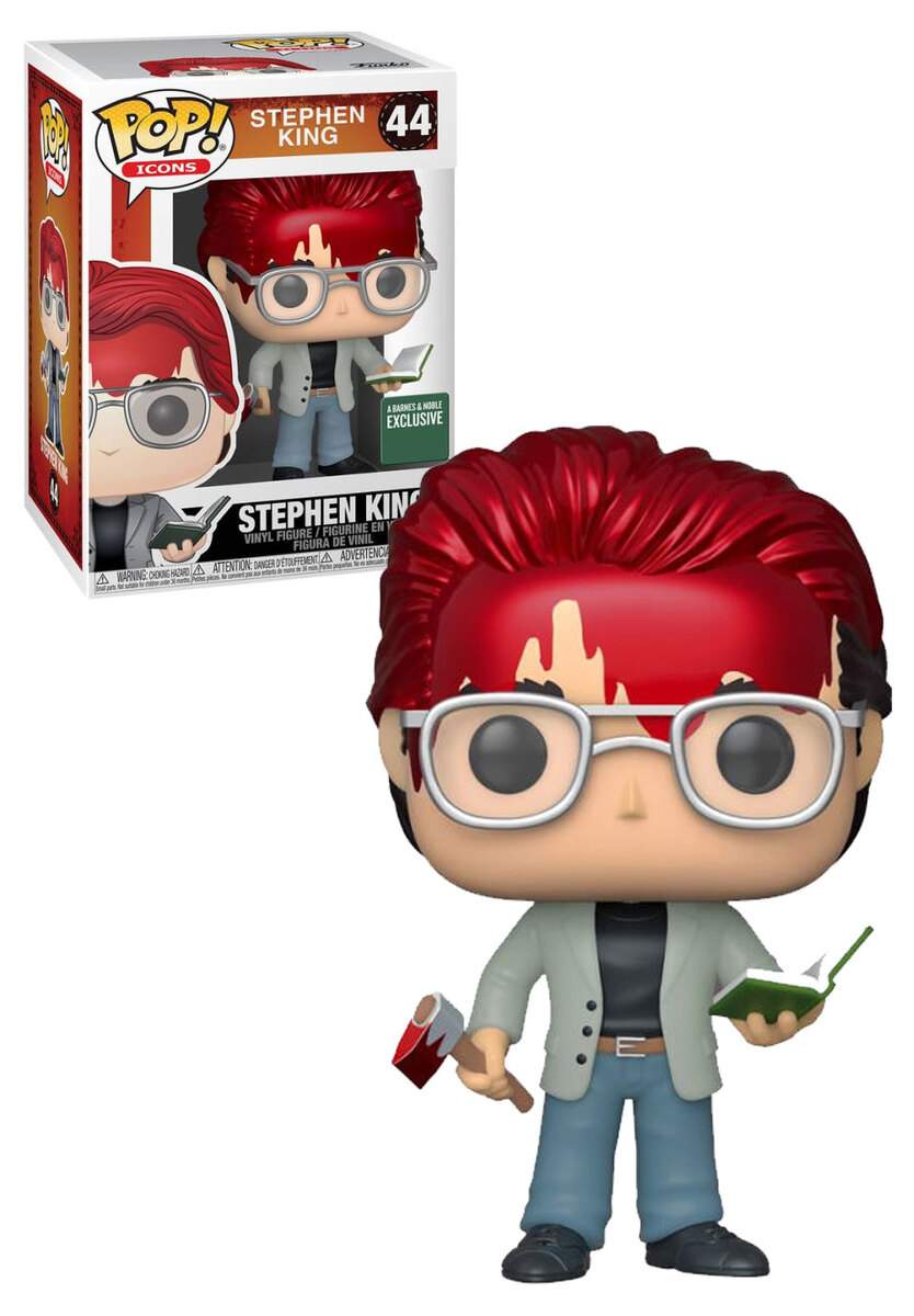 stephen king with axe funko pop