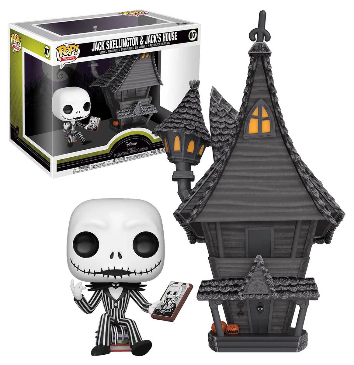 funko pop jack skellington train